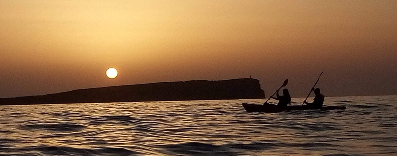 RUTA EN KAYAK - PUESTA DE SOL EN SES SALINES DE FORNELLS